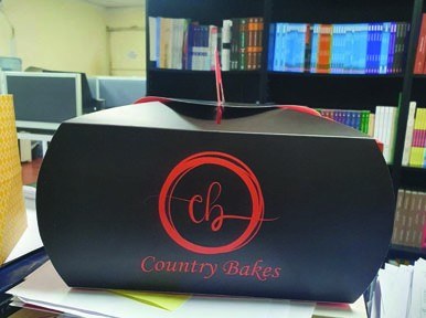 Custom printed branded packaging box